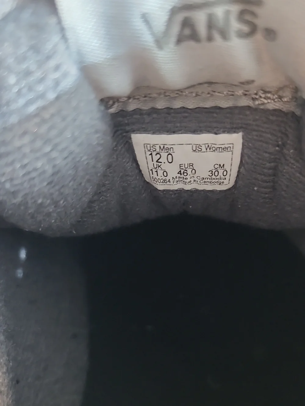 Vans like new